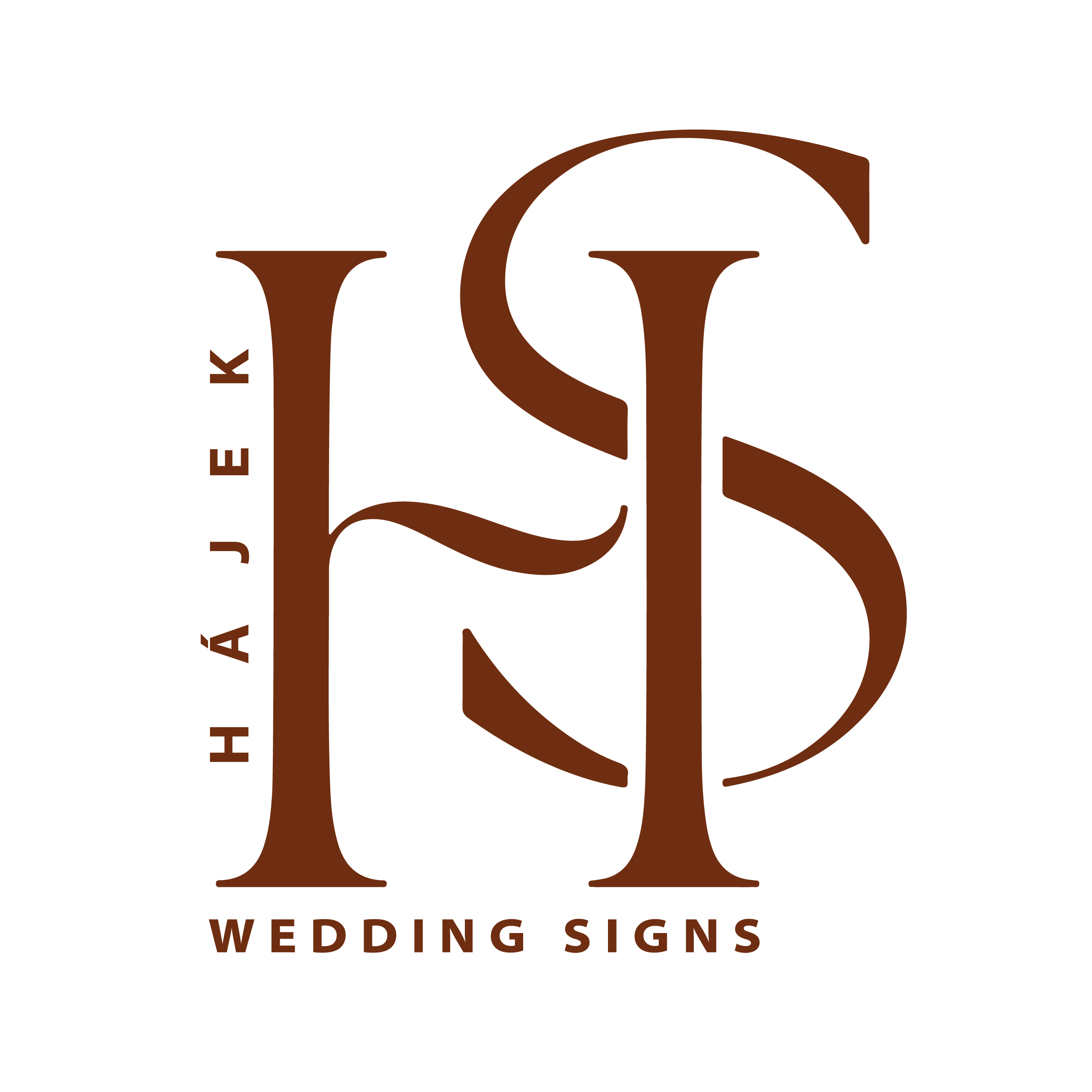 HAJEK WEDDING SIGNS